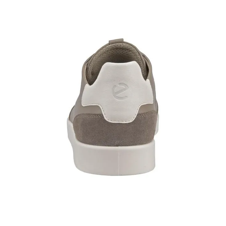 Ecco Low Top Skateboard Shoes Men's Taupe-4