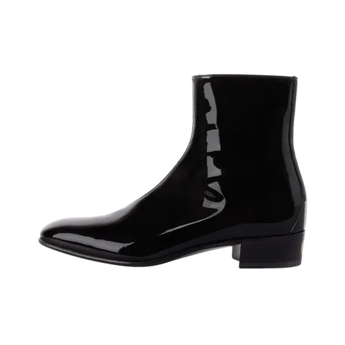 GUCCI Ankle Boots Men Black