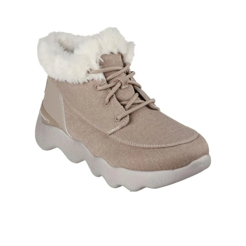 Skechers Go Walk Massage Fit Ankle Boots Women's Brown-2