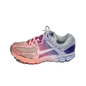 Nike Air Zoom Vomero 5 Slip Resistant Low Top Running Shoes Men's Purple Pink