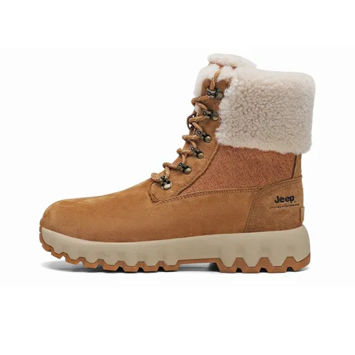 Jeep Snow Boots Unisex Brown