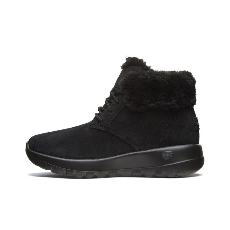 Skechers ON THE GO Joy Thermal Short Snow Boots Women's All Black-0
