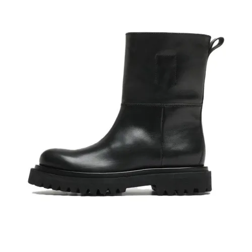 Officine Creative Wisal Pull-on Leather Boots