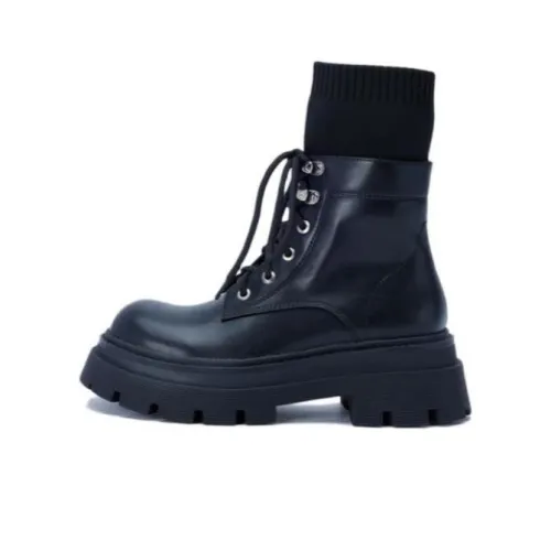 URBAN REVIVO Ankle Boots Women's Jet Black