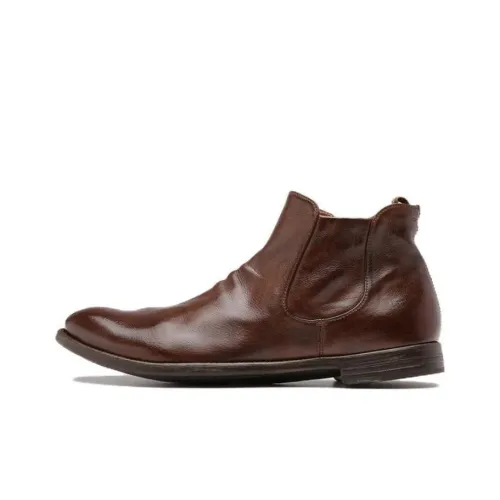 Officine Creative Arc Chelsea Boots Men Brown