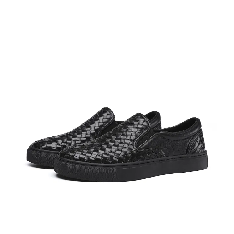 Oak Elephant Low Top Casual Shoes Men's Black-2