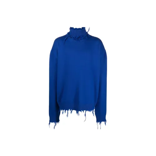 Vetements Sweaters Unisex Royal Blue