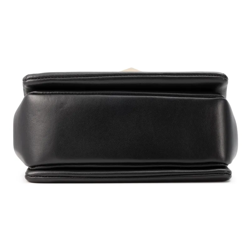 Valentino GARAVANIOne Stud Sheepskin Handbag, Shoulder Bag Women's Midnight Black-3