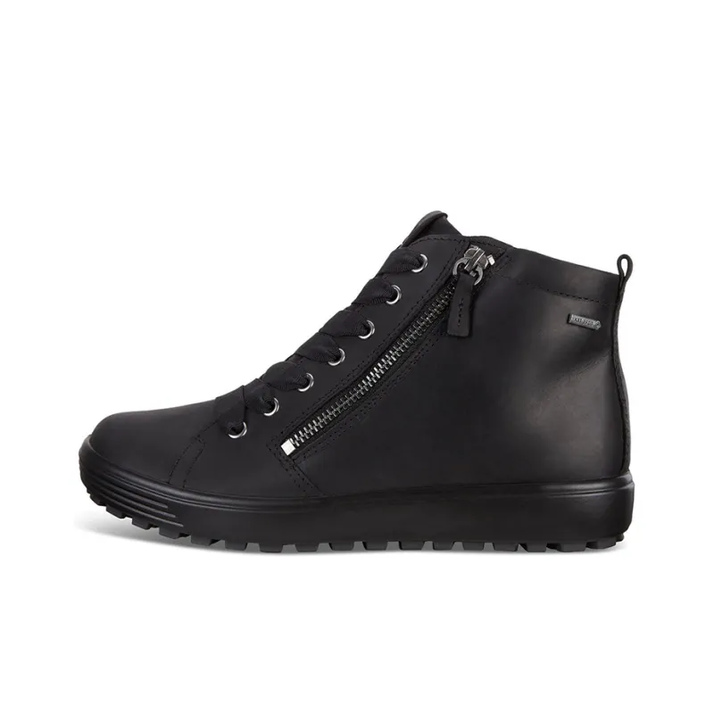 Ecco Soft 7 Tred Gtx Hi Warm Cushioning Coverage High-Top Ankle Boots Women's Black-0