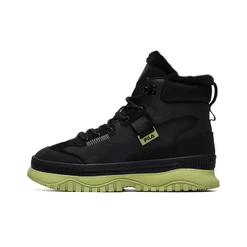 FILA FUSION Wave Dx We Sneakers 'Black Green' Women's