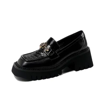 LESELE Loafers Women's Black/Beige/Apricot