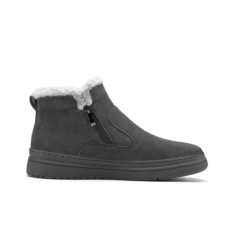 Jeep Ankle Length Snow Boots Gray-1