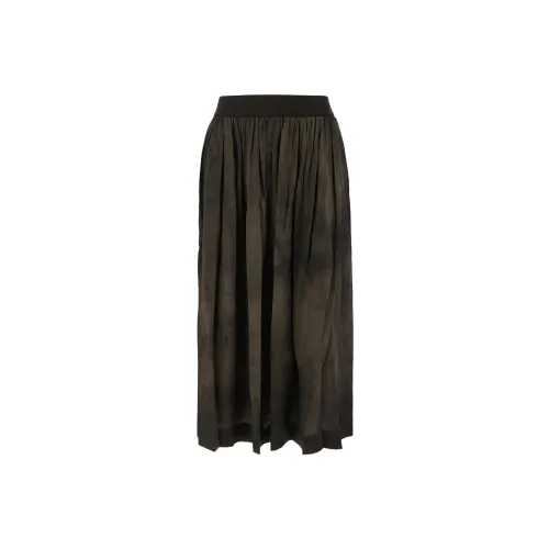 UMA WANG Casual Long Skirts Women's Black