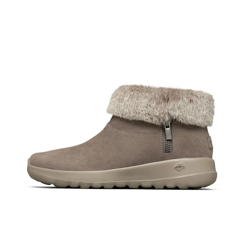 Skechers On The Go Snow Boots Women's Low-Top Coffee-0