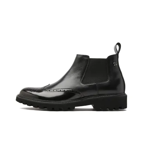 S.T.Dupont Chelsea Boot Men Black