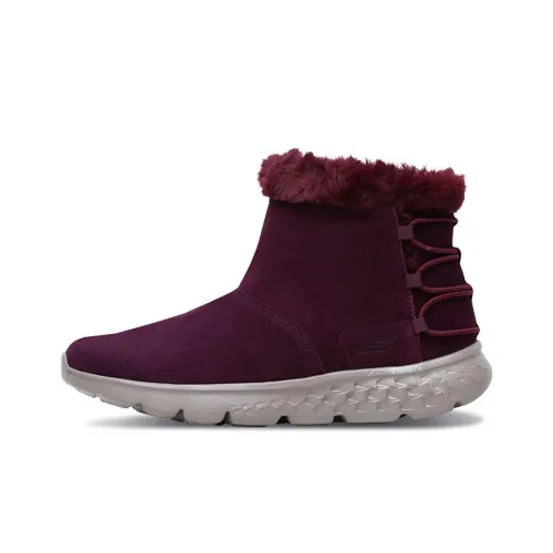 Skechers ON THE GO Snow Boots Women's Burgundy