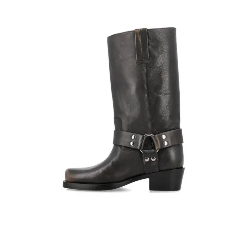 Paris Texas Roxy Leather Knee-high Boots