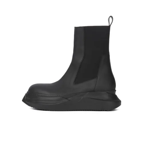 Rick Owens DRKSHDW Beatle Abstract Ankle Boots Women's Black