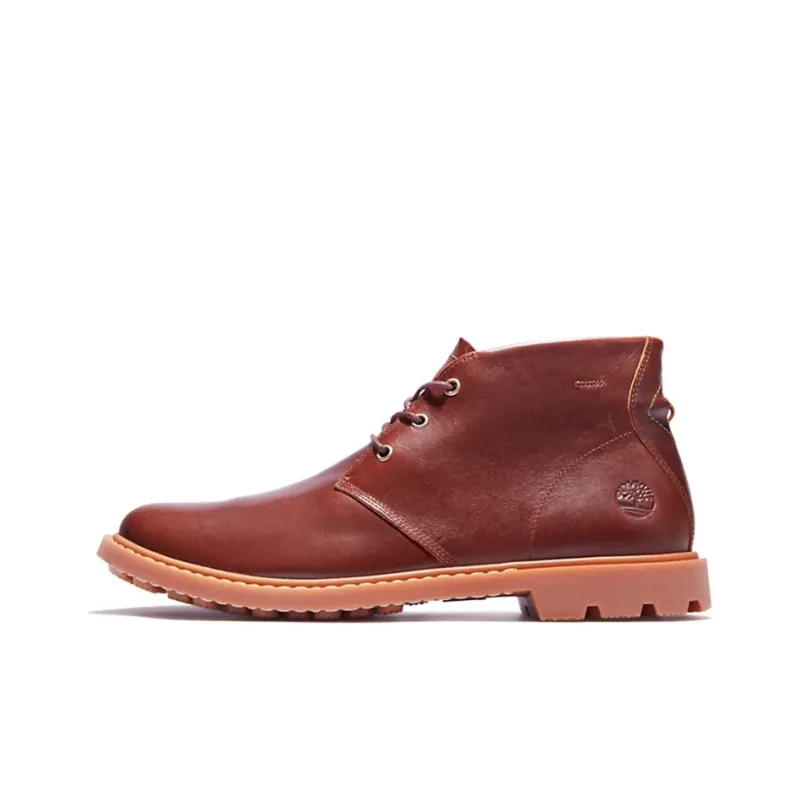 Timberland Belanger Ankle Boots Men Red Brown-0