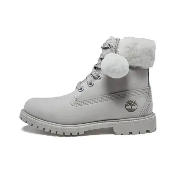 Timberland 6 Inch Shearling Premium Boots 'Beige' Women's