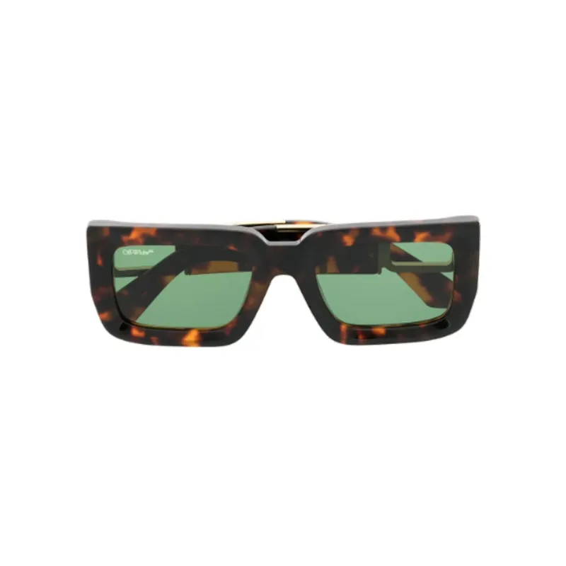 OFF WHITE Boston Rectangular Frame Sunglasses-1