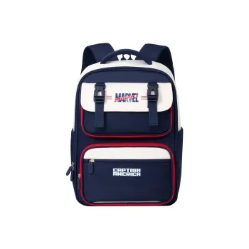 Disney × Marvel, Collaboration Polyester With EVA Backpack Large Size Men's Captain America/Spider Man