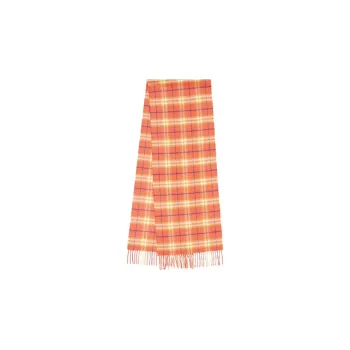 Burberry Cashmere Knit Scarves Women's Multicolor