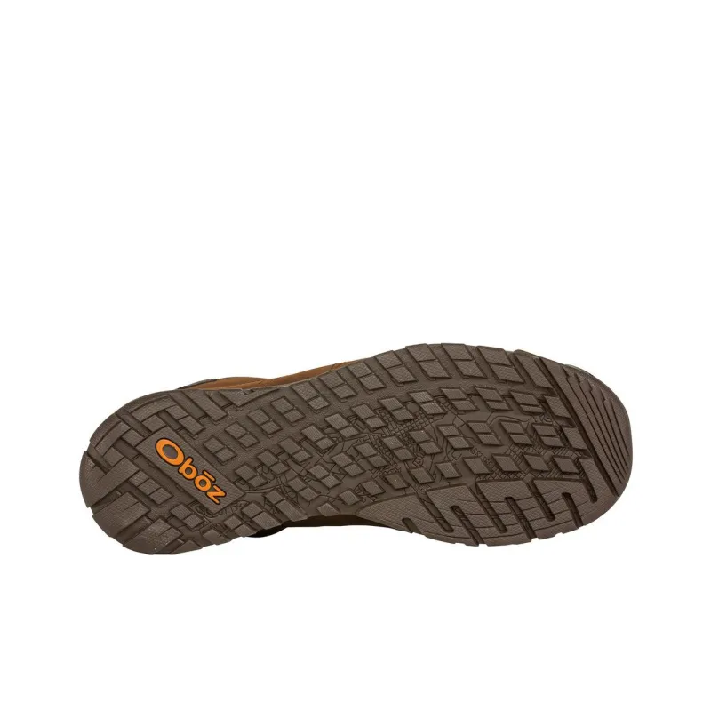 Oboz Footwear Bozeman Cushioned Slip-Resistant Low-Top Outdoor Shoes Men's Brown-5