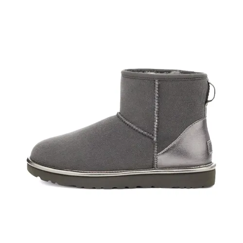 UGG CLASSIC MINI Snow Boots Women's Charcoal Gray