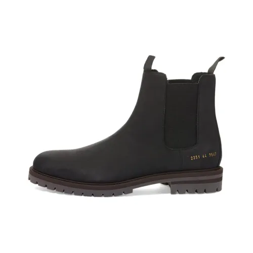 COMMON PROJECTS Chelsea Boots Men Black