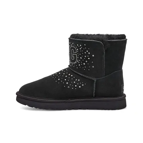 UGG Classic Bling Mini Snow Boots Women's Black