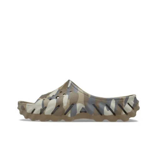 Crocs Echo Camo Redux Slides 'Charcoal'