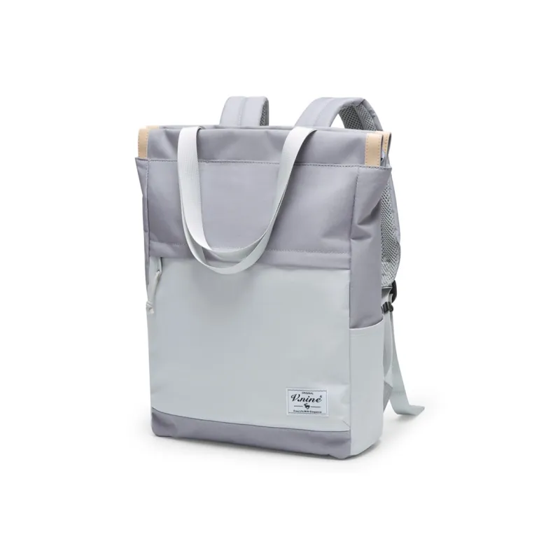 V.NINE Textile, Synthetic Leather Graduation Travel Backpack Large Size Unisex Multicolor-1
