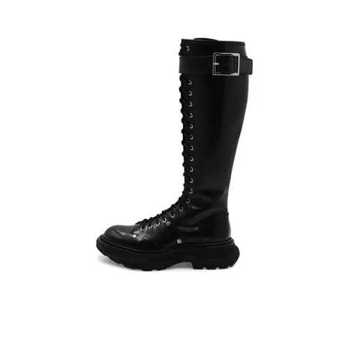 Alexander McQueen Tread Knee-High Boots