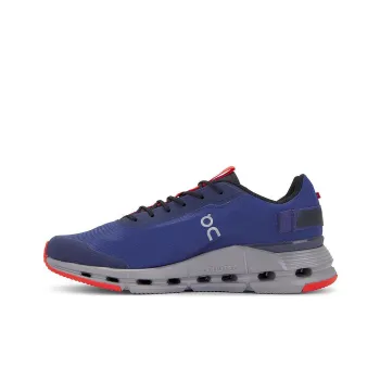 On Cloudnova Slip Resistant Breathable Low Top Casual Running Shoes Men's Blue Red