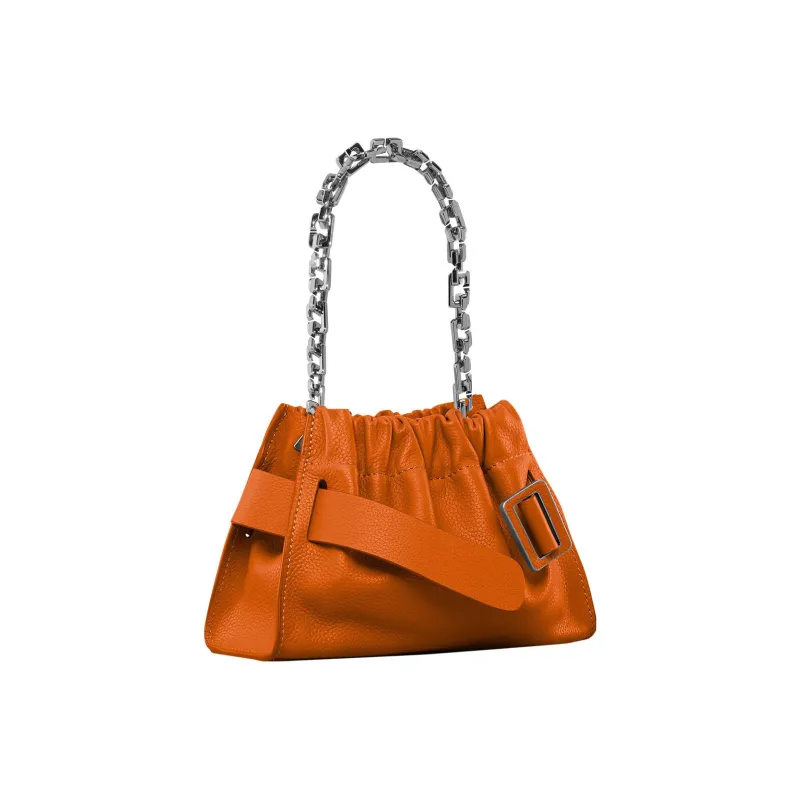 BOYY Natural Grained Calfskin Shoulder Bag Mini Women's Orange-1