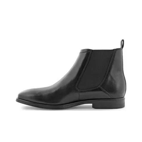 Ecco Chelsea Boots Men Black Evil