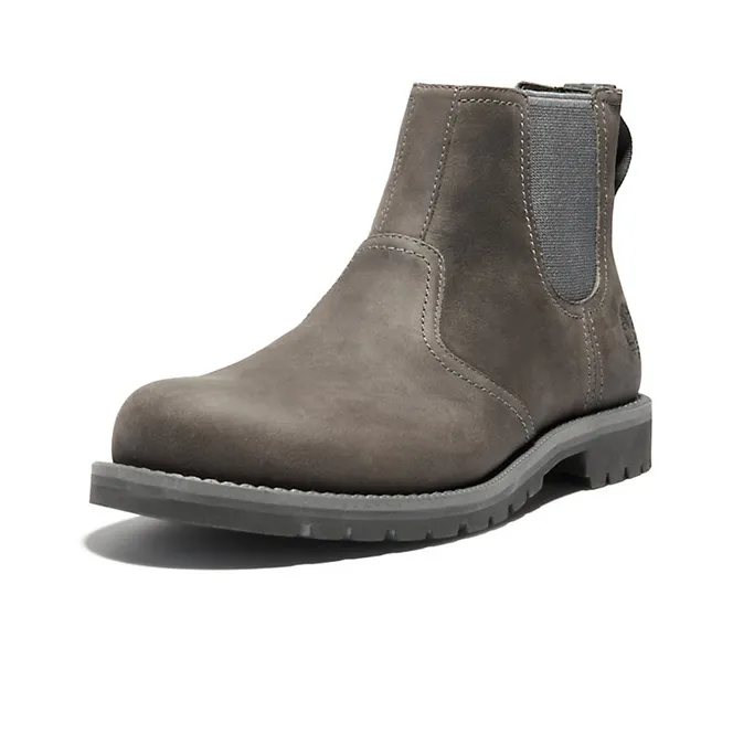 Timberland Larchmont Chelsea Boots Men Mid-Top Linen Green-2