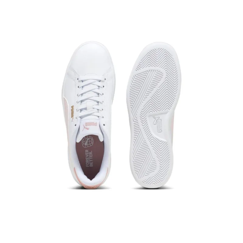 PUMA Smash 3.0 L 'White Frosty Pink' Women's-4