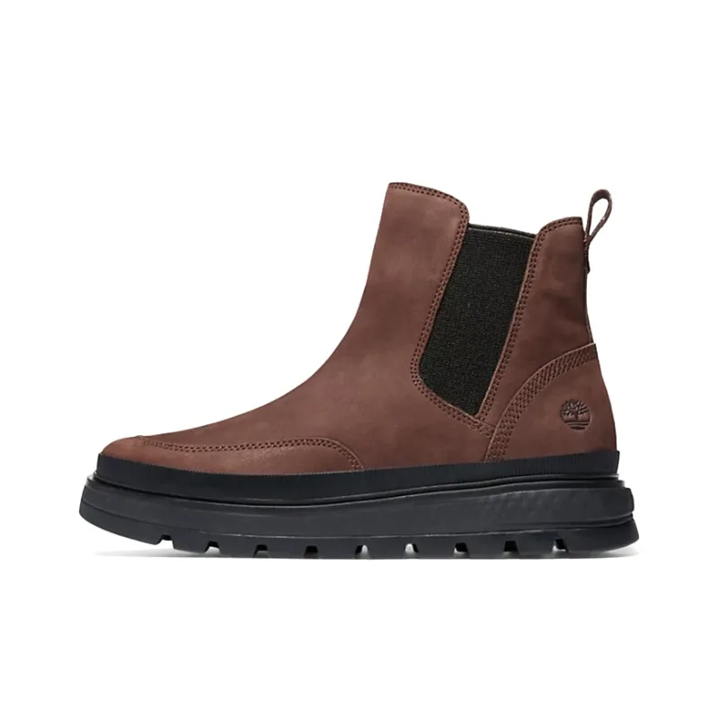 Timberland Ray City Greenstride Crew Chelsea Boots Women's Brown Black-0