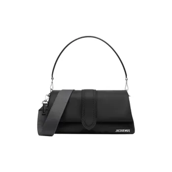 Jacquemus Polyamide With Polyacrylic Acid Shoulder Bag, Crossbody Bag, Handbag Men's Black
