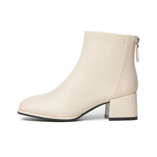 JOSINY Ankle Boots Women's Off White