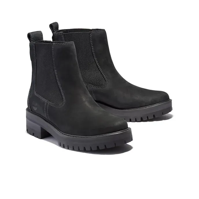 Timberland Courmayeur Valley Chelsea Boots Women's Black-1
