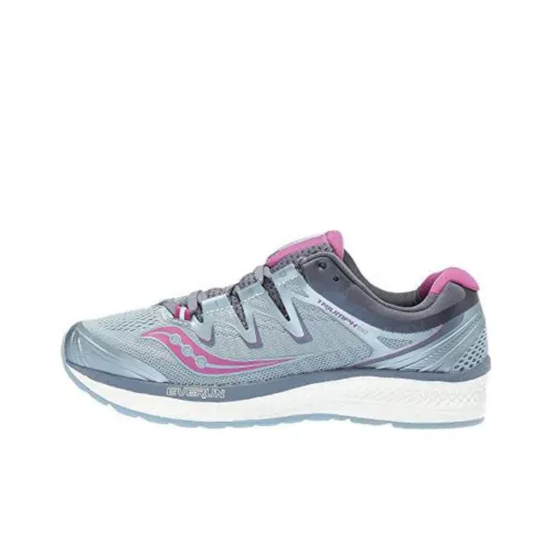 Saucony Triumph Iso 4 Fog/Grey-Purple Women's