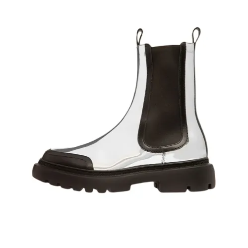 BALLY Chelsea Boots Women's Silver