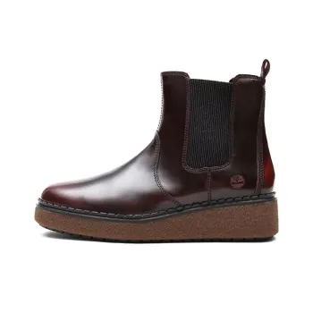 Timberland BLUEBELL LANE Crew Chelsea Boots Women's Burgundy