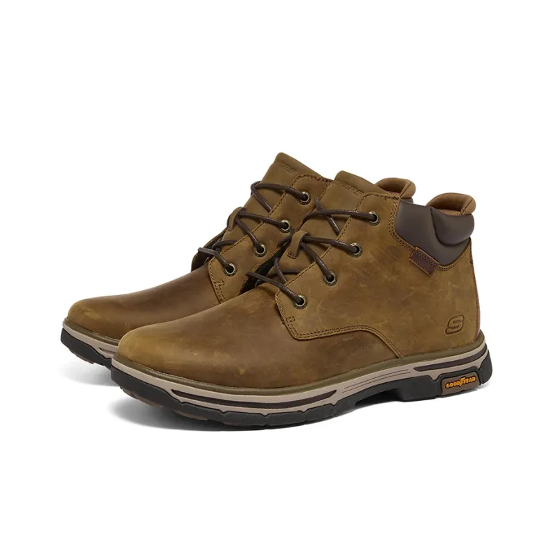 Skechers Segment 2.0 Ankle Boots Men Desert Yellow-3