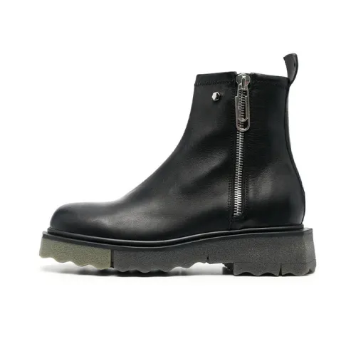 OFF-WHITE Ankle Boots Men Black