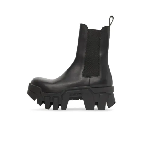 Balenciaga Bulldozer Platform Chelsea Boots