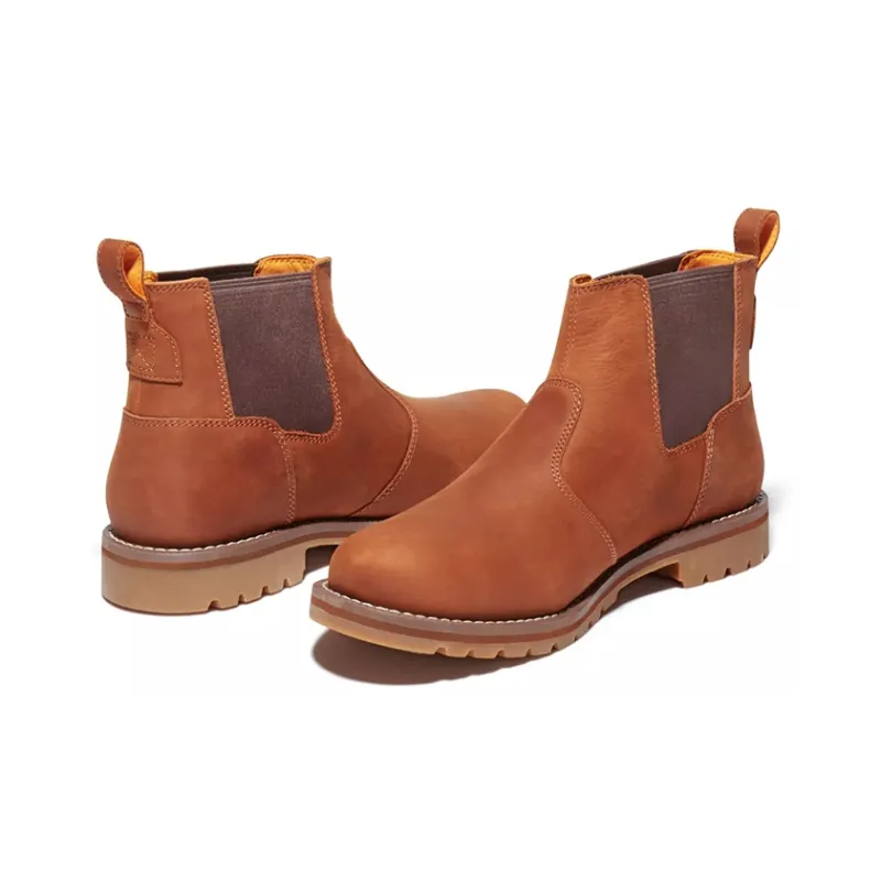 Timberland REDWOOD FALLS Chelsea Boots Men Brown-4